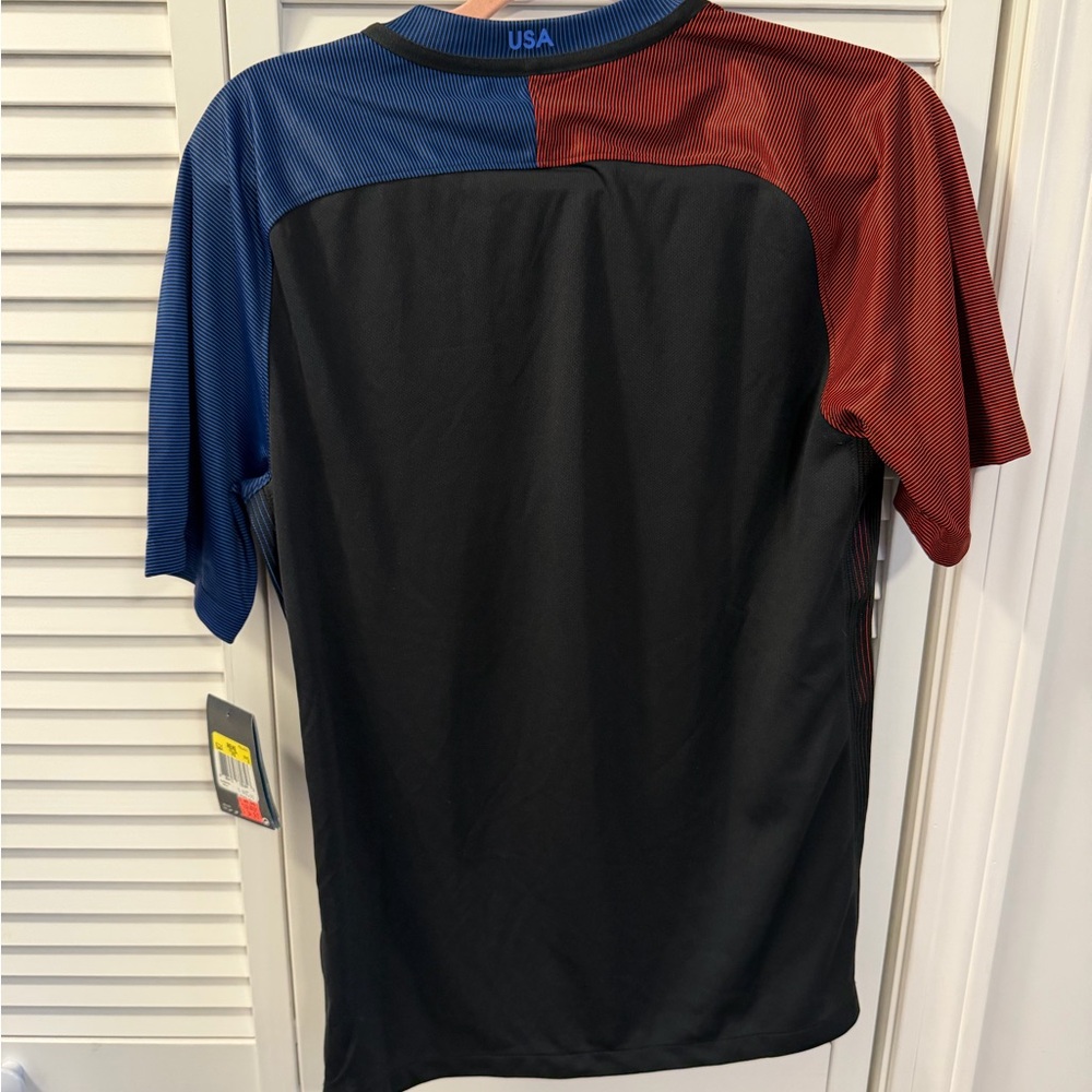 Nike USA Men's Dri-FIT Jersey - Black, Red, Blue - Picture 4 of 4